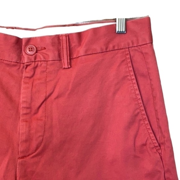 Old NAVY Men’s Salmon Colored Flat Front Shorts - Picture 3 of 5